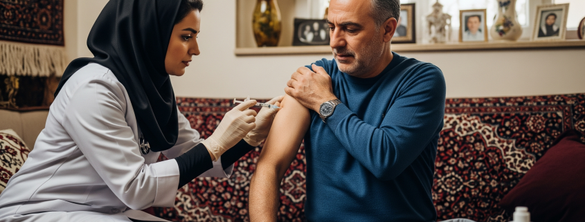 تزریقات در منزل