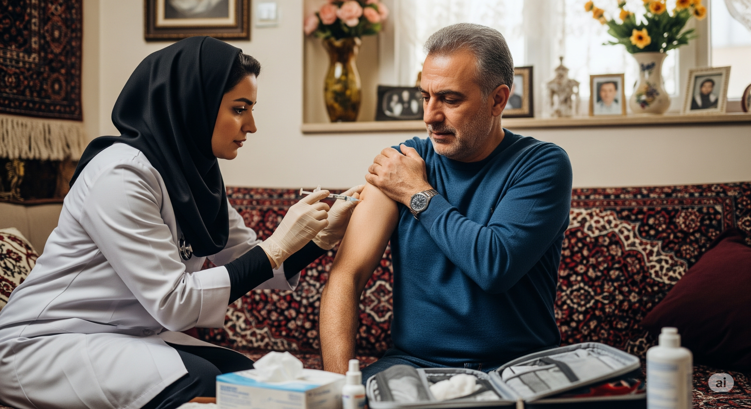 تزریقات در منزل